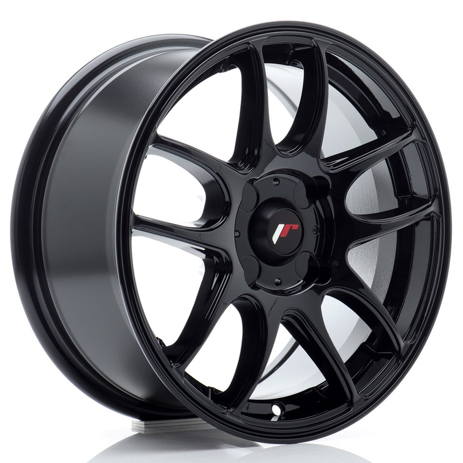 Japan Racing JR-29 15x8" (4 hole custom PCD) ET20-50, Gloss Black