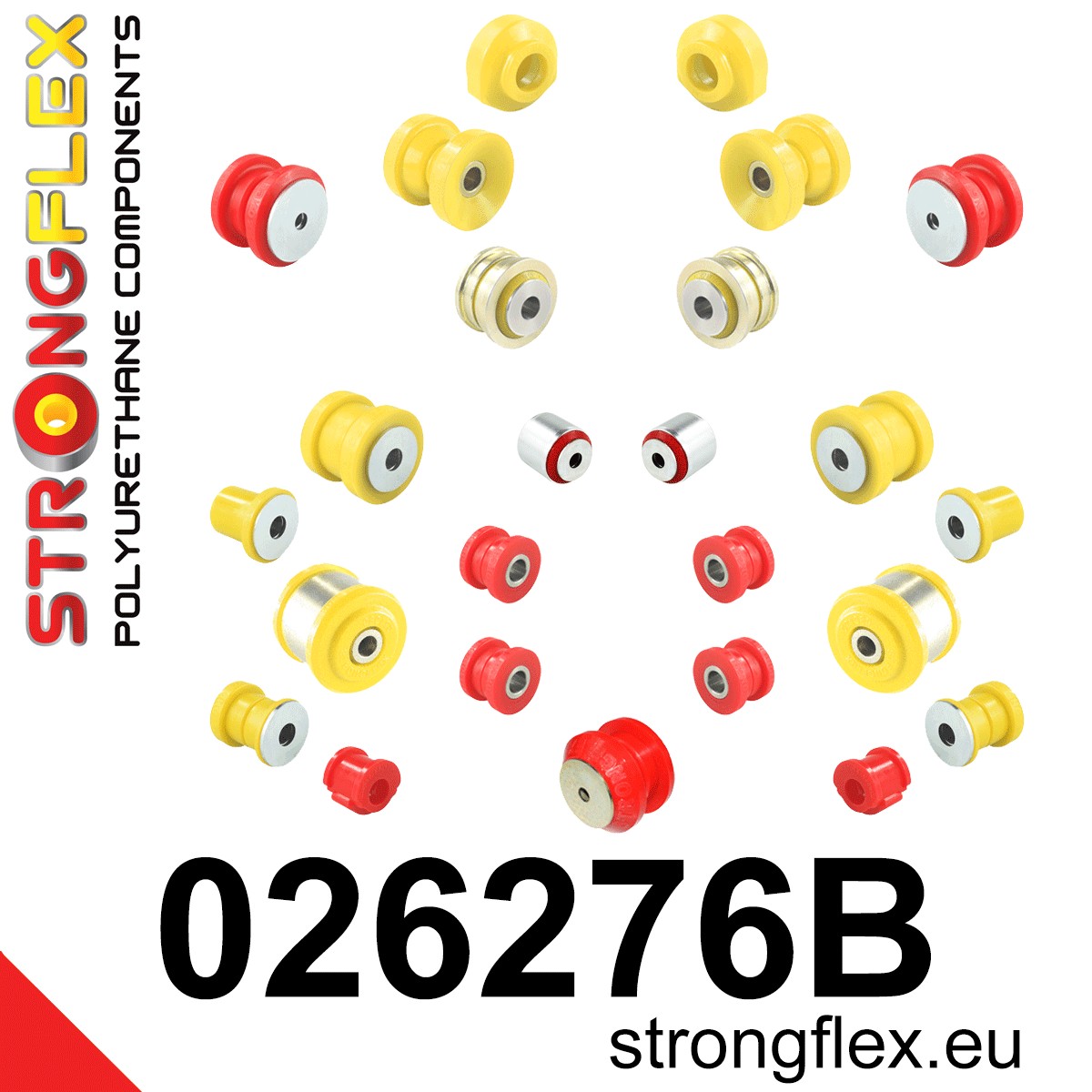Kit completo de silentblocks de suspensión Audi A6 C4 Quattro S6 RS6 100 S4 (026276B)