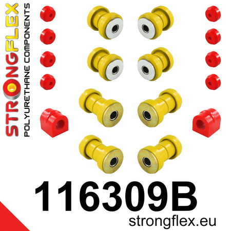 Kit de silentblocks de suspensión delantera Mercedes SL R107 8 W114 W115 (116309B)