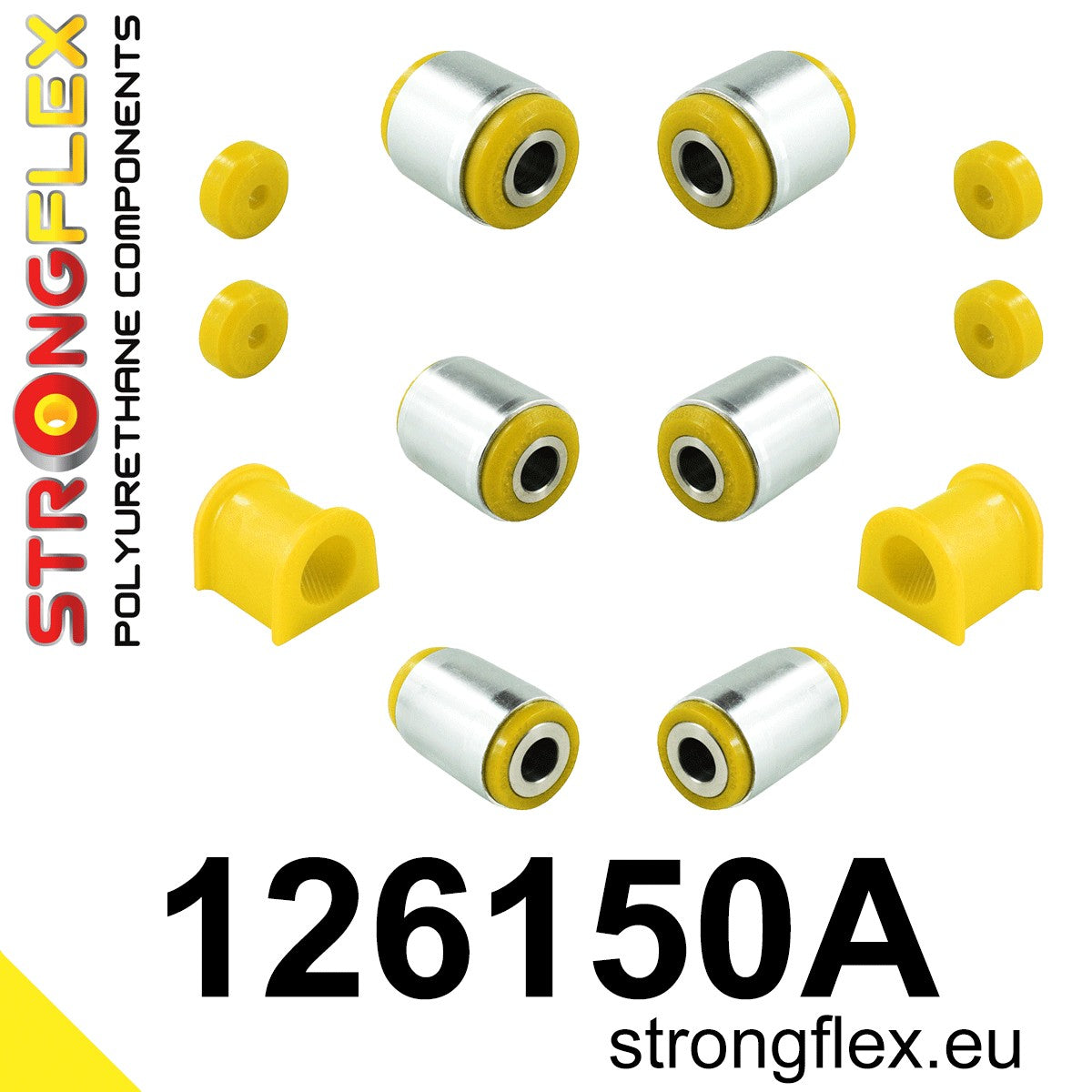 Kit de silentblock de suspensión trasera SPORT Dodge Stealth AWD GTO 3000GT (126150A)