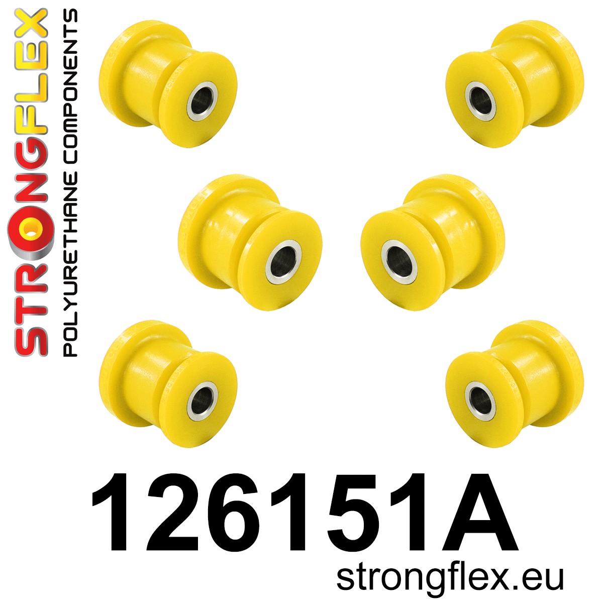 Kit de silentblock del subchasis delantero SPORT Dodge Stealth FWD AWD GTO (126151A)