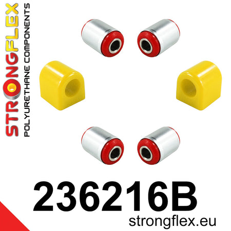 Kit de silentblocks de suspensión delantera Volvo C70 FWD 850 S70 V70 (236216B)