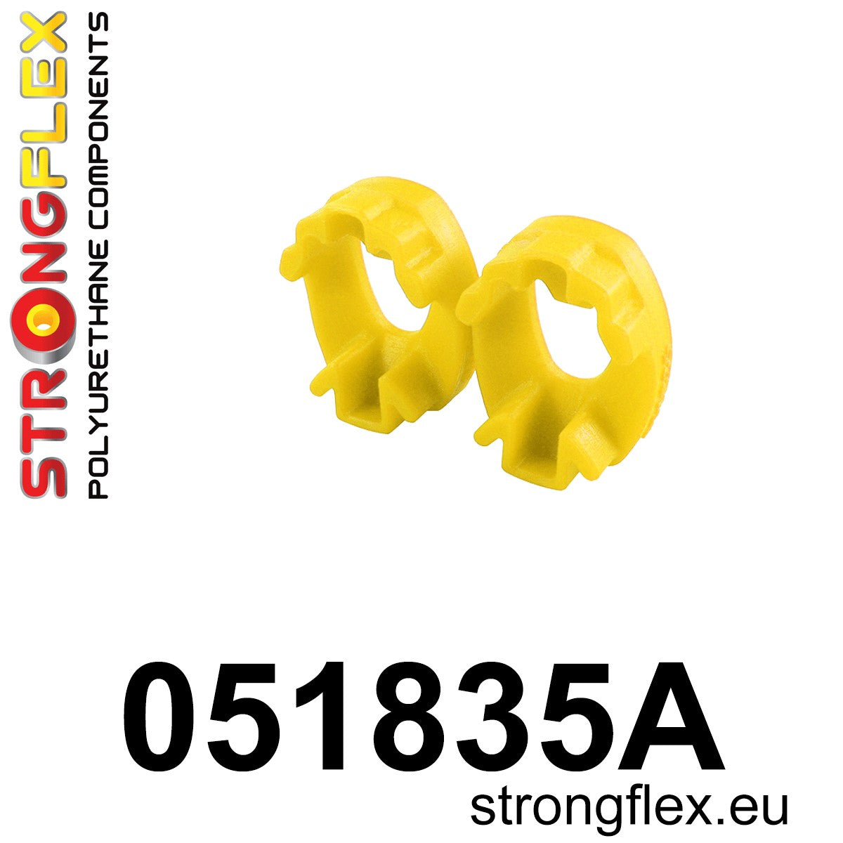 Inserto de soporte de motor inferior trasero SPORT Citroën C3 207 (051835A)