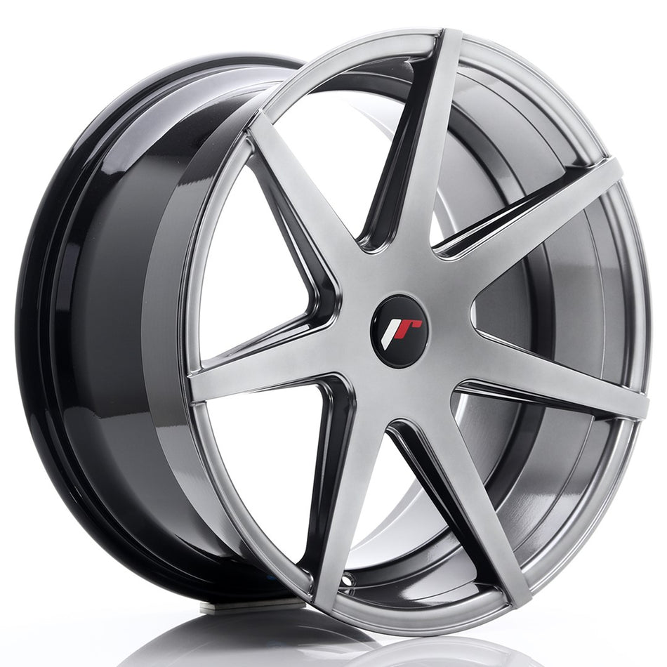 Japan Racing JR-20 Extreme Concave 20x10" (5 hole custom PCD) ET20-40, Hyper Black