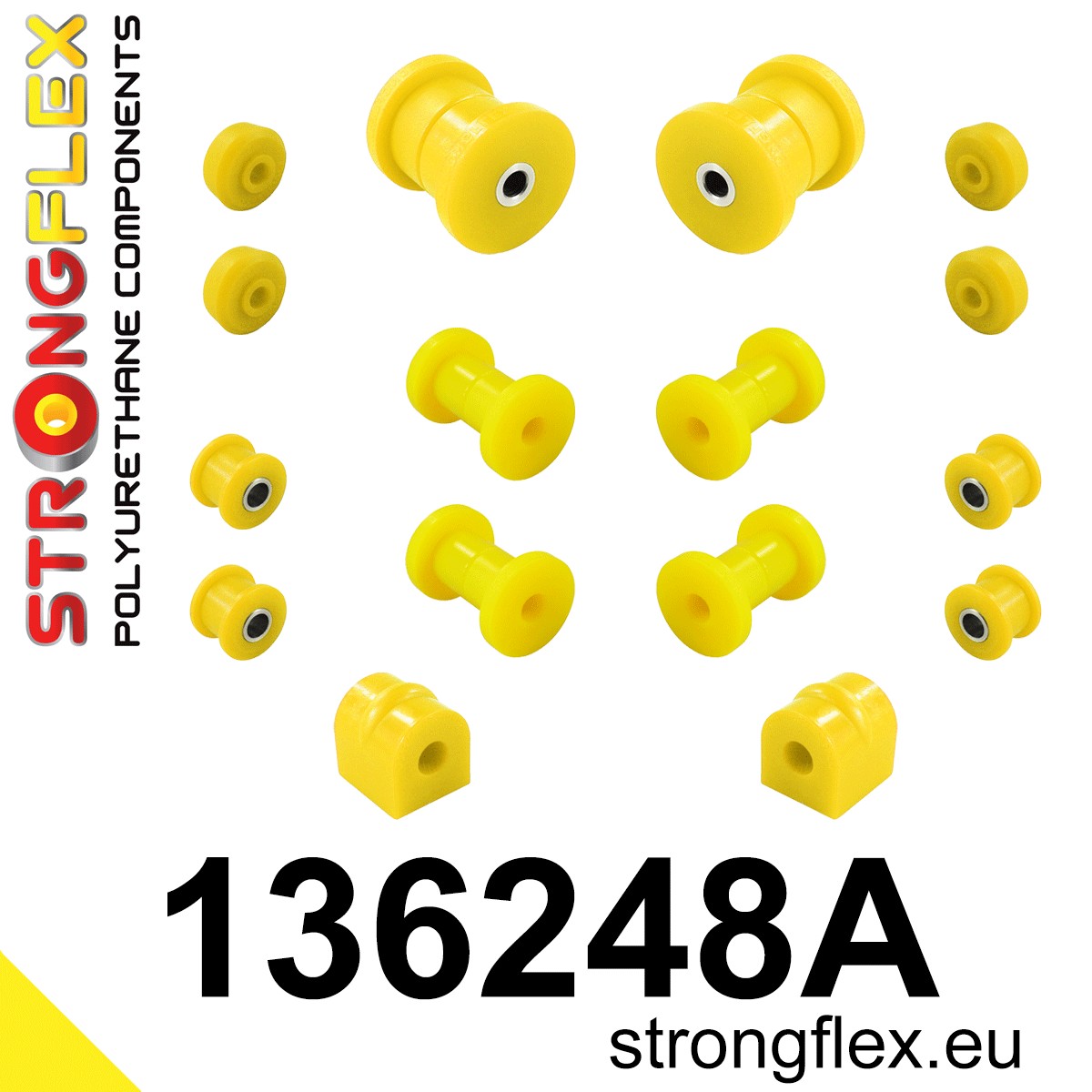Kit de silentblock de suspensión trasera SPORT Opel Rekord (136248A)