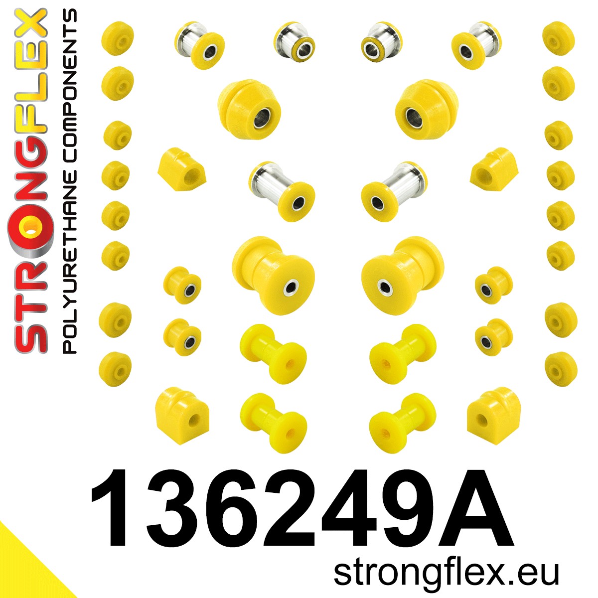 Kit completo de silentblocks de suspensión SPORT Opel Rekord (136249A)