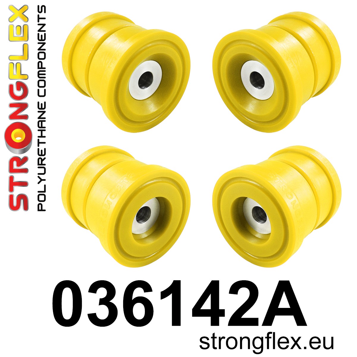 Kit de silentblocks de montaje del eje trasero SPORT BMW Serie 7 E65 E66 (036142A)