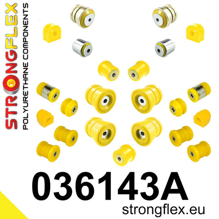 Kit completo de silentblocks de suspensión SPORT BMW Serie 7 E65 E66 (036143A)