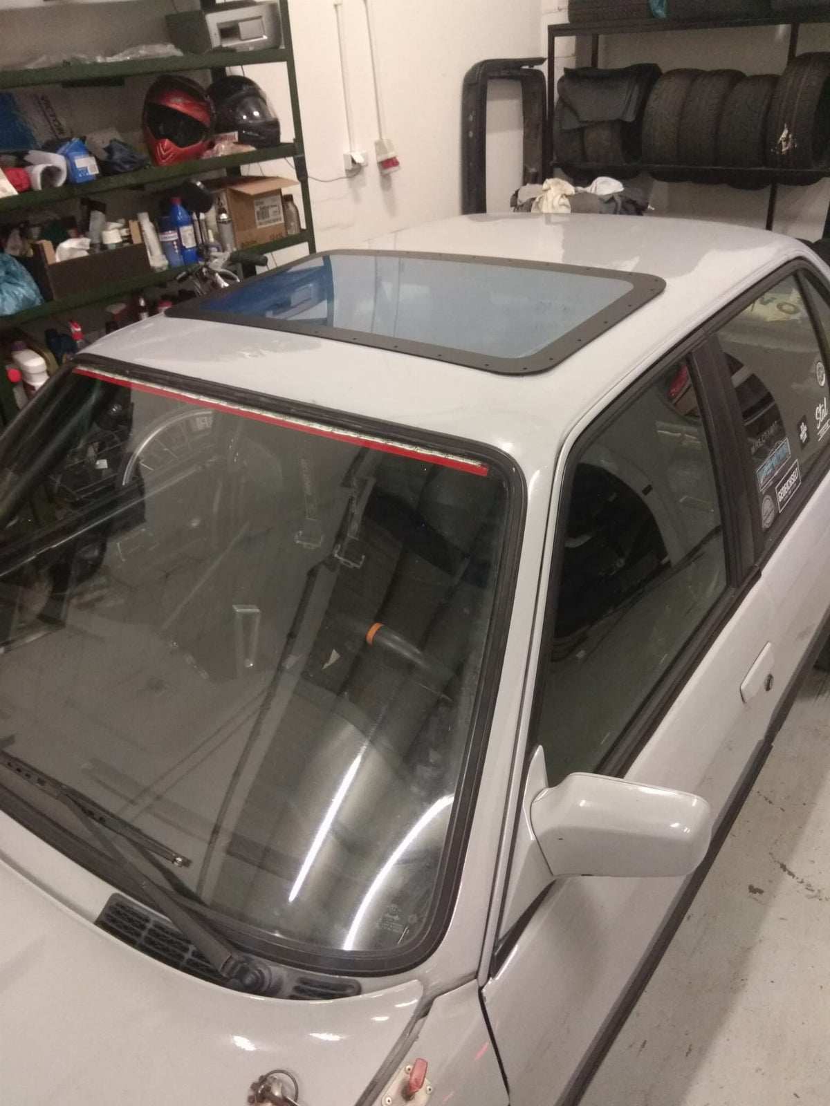 Tapa de techo solar de policarbonato CNC71 BMW E36