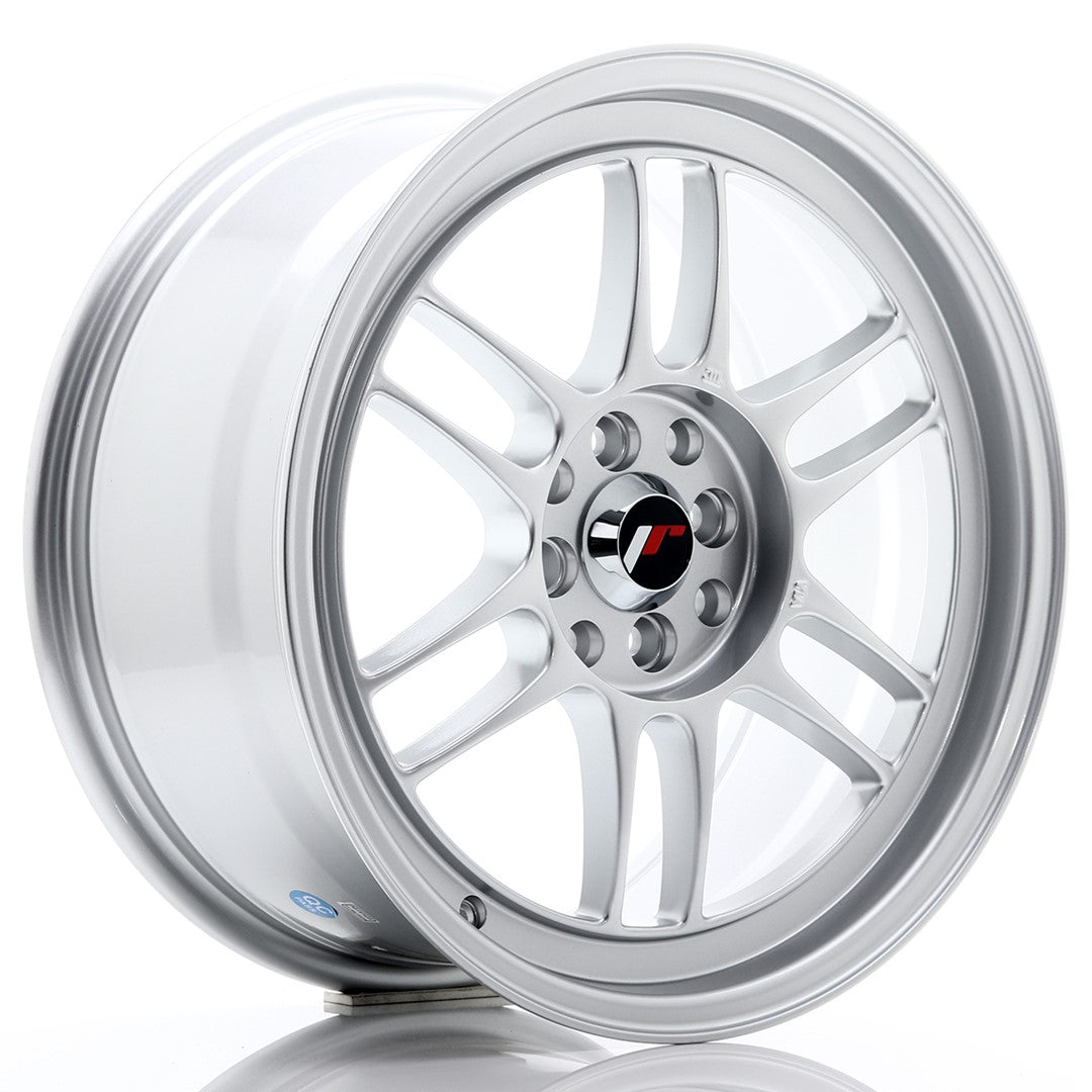 Llanta Japan Racing JR-7 17x8" 4x100/4x114.3 ET35 plata