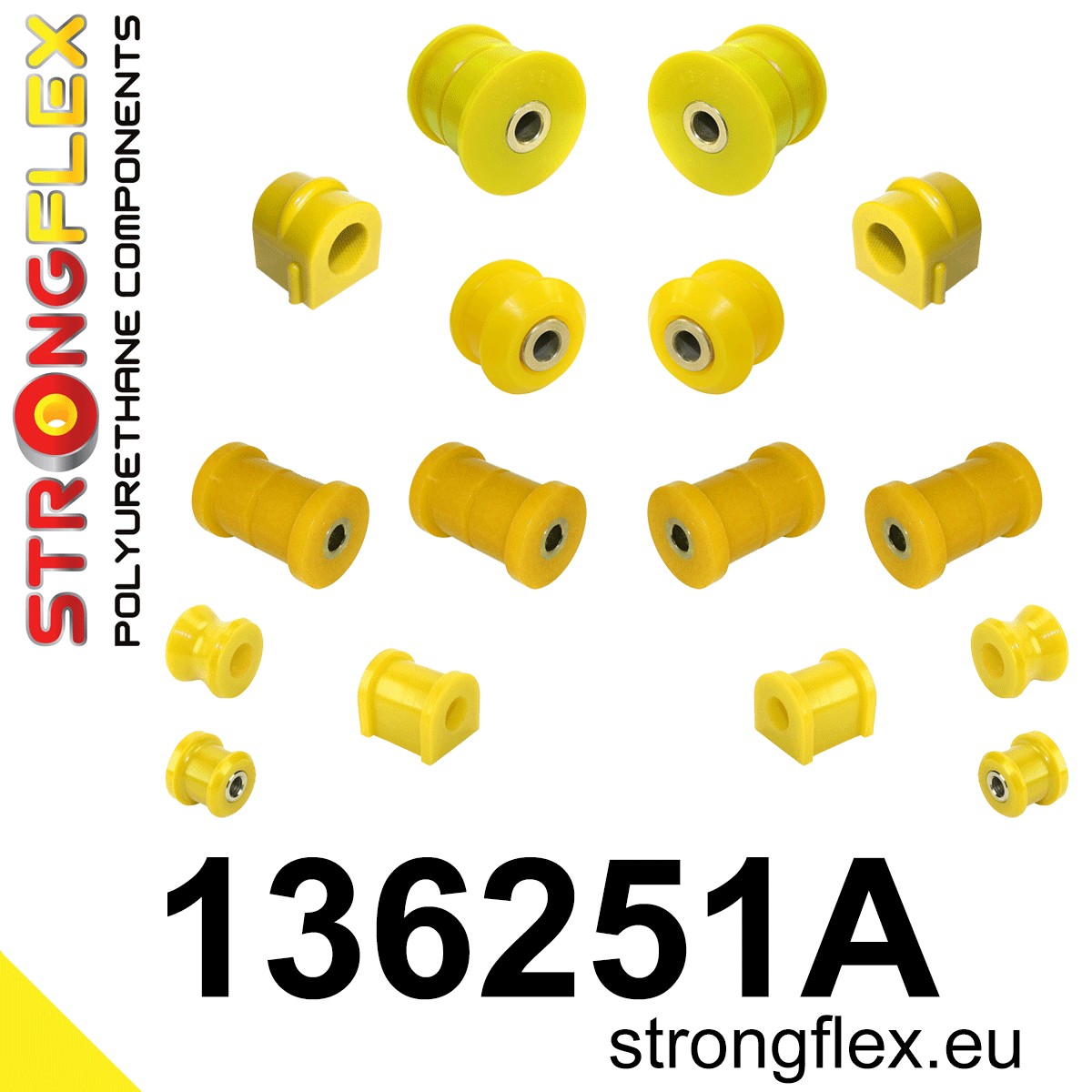 Kit completo de silentblocks de suspensión SPORT Opel Omega (136251A)