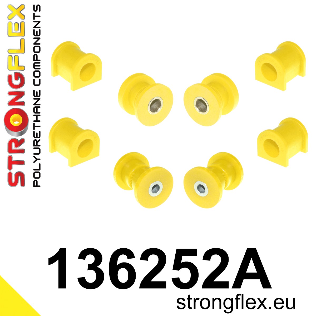 Kit de silentblocks de suspensión delantera SPORT Opel Corsa S83 (136252A)