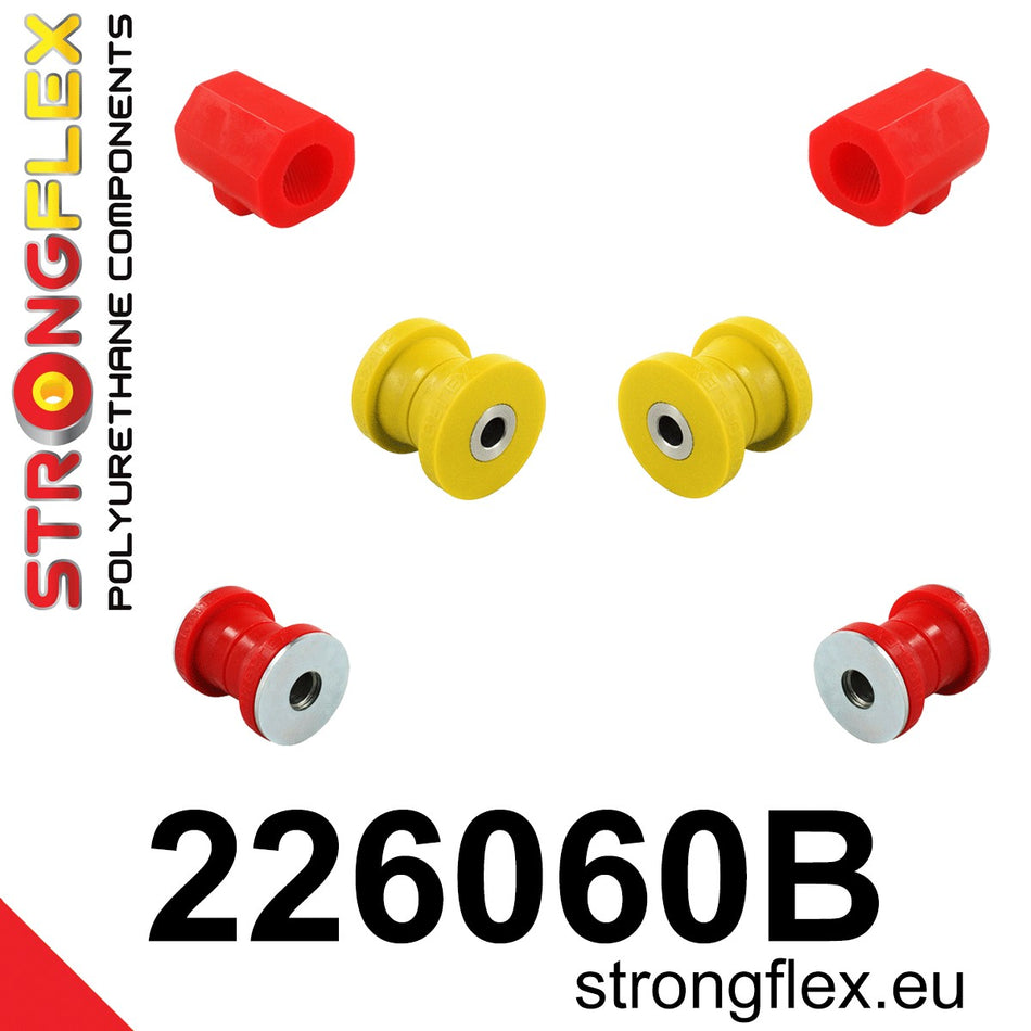 Kit de silentblocks de suspensión delantera Audi 50 Derby Polo (226060B)