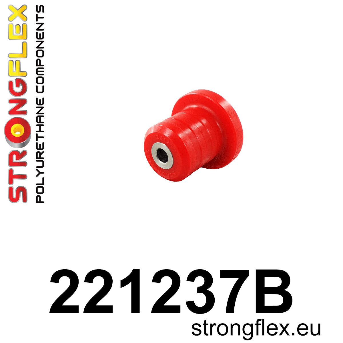 Silentblock de montaje del eje trasero Audi 50 Derby Polo (221237B)