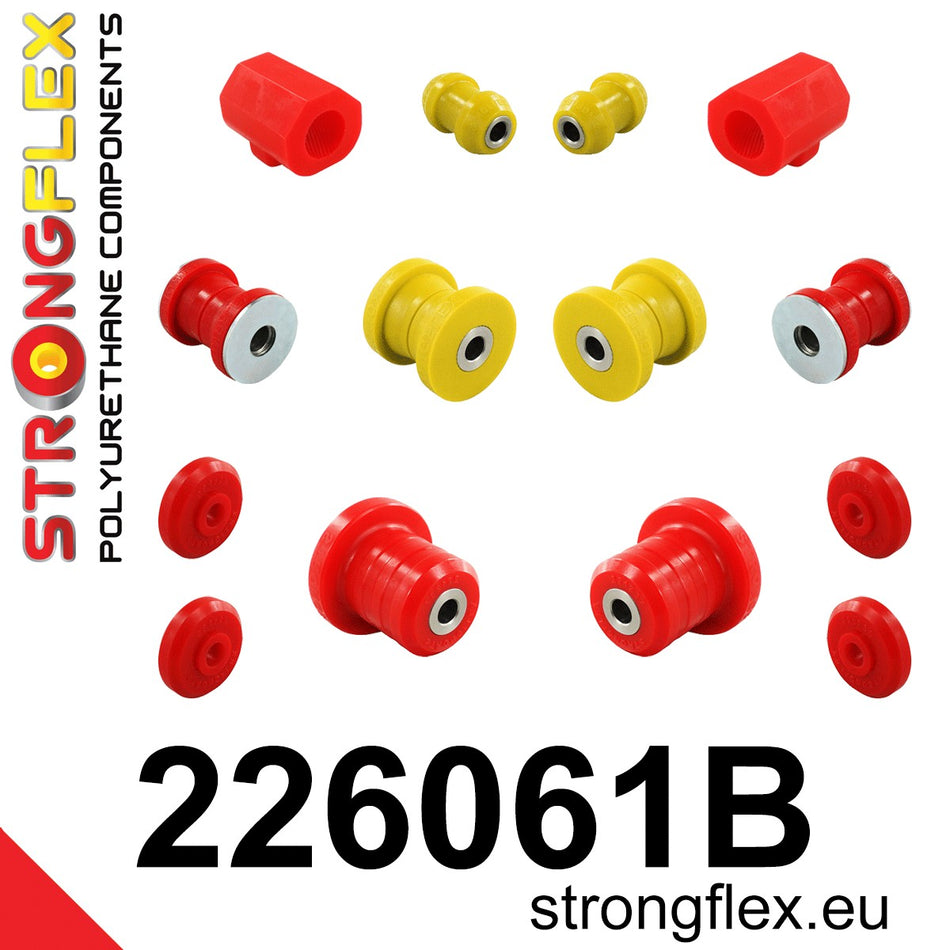 Kit completo de silentblocks de suspensión Audi 50 Derby Polo (226061B)