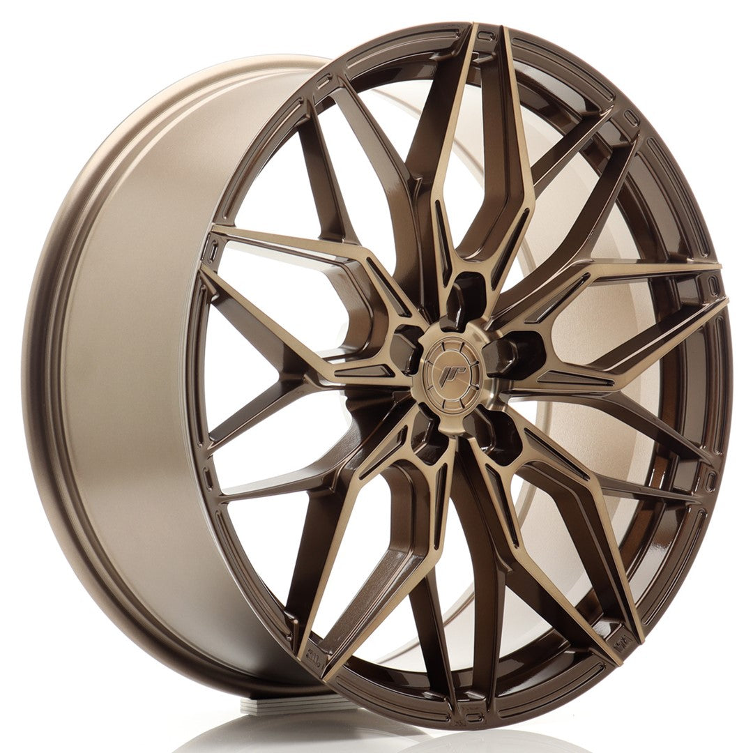 Llanta Japan Racing JR-46 20x9" 5 tornillos a medida ET20-51 bronce