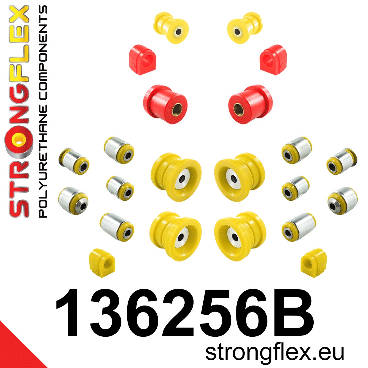 Kit completo de suspensión Chevrolet Malibu VIII V300 G09 YS3G FWD Insignia (136256B)