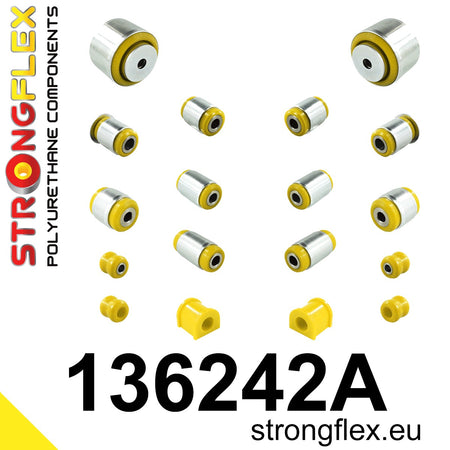 Kit de silentblock de suspensión trasera SPORT Fiat Croma Vectra Cavalier (136242A)