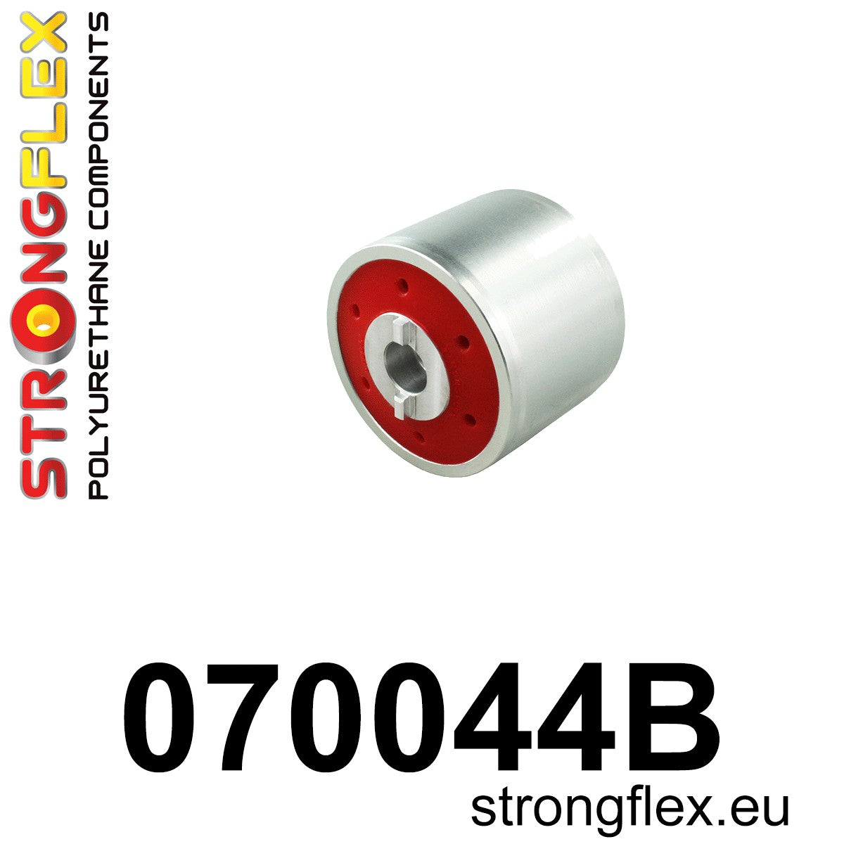 Silentblock delantero del soporte del diferencial trasero Ford Mustang (070044B)