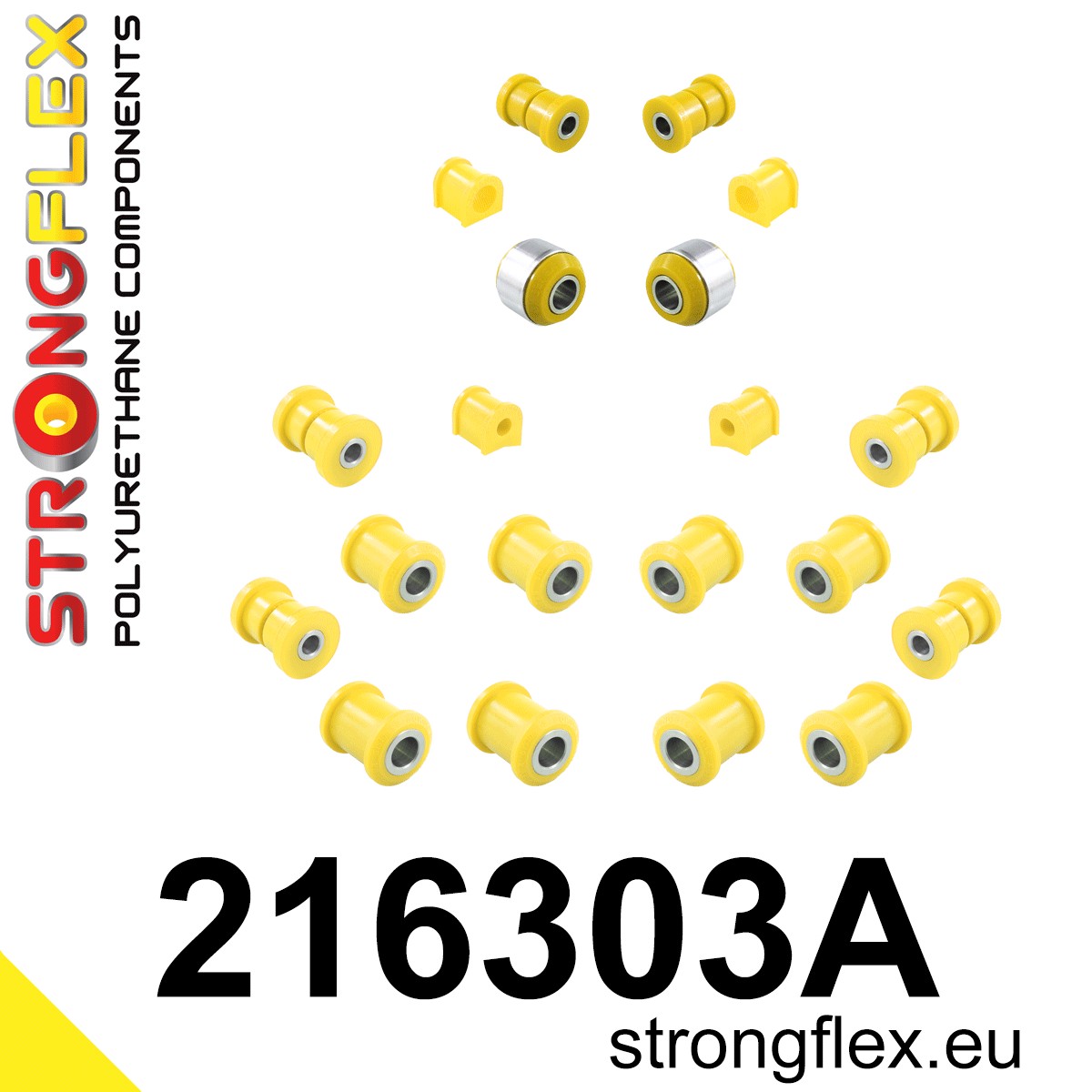 Kit completo de silentblocks de suspensión SPORT Toyota Carina (216303A)
