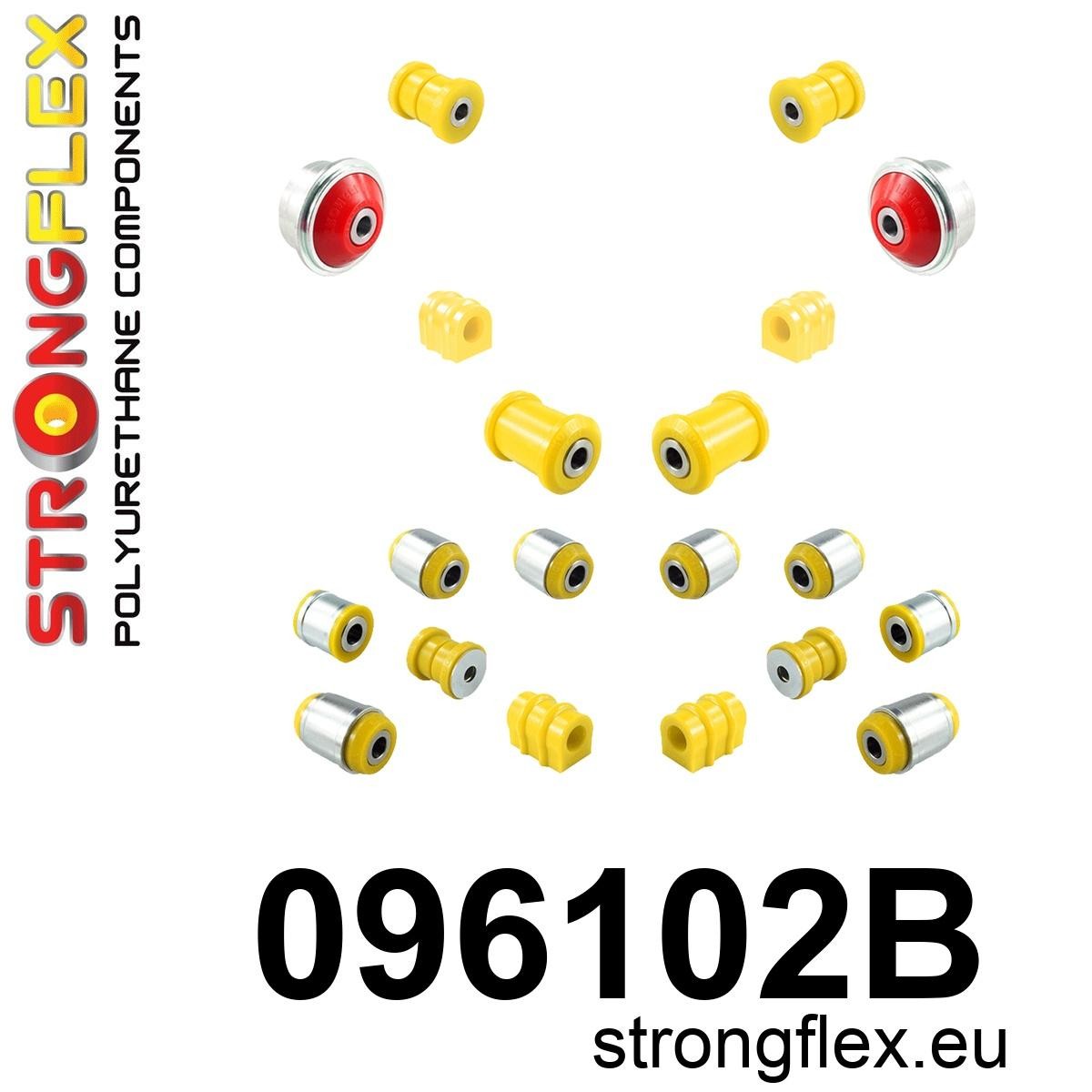 Kit completo de silentblocks de suspensión Hyundai I30 Cee'd (096102B)