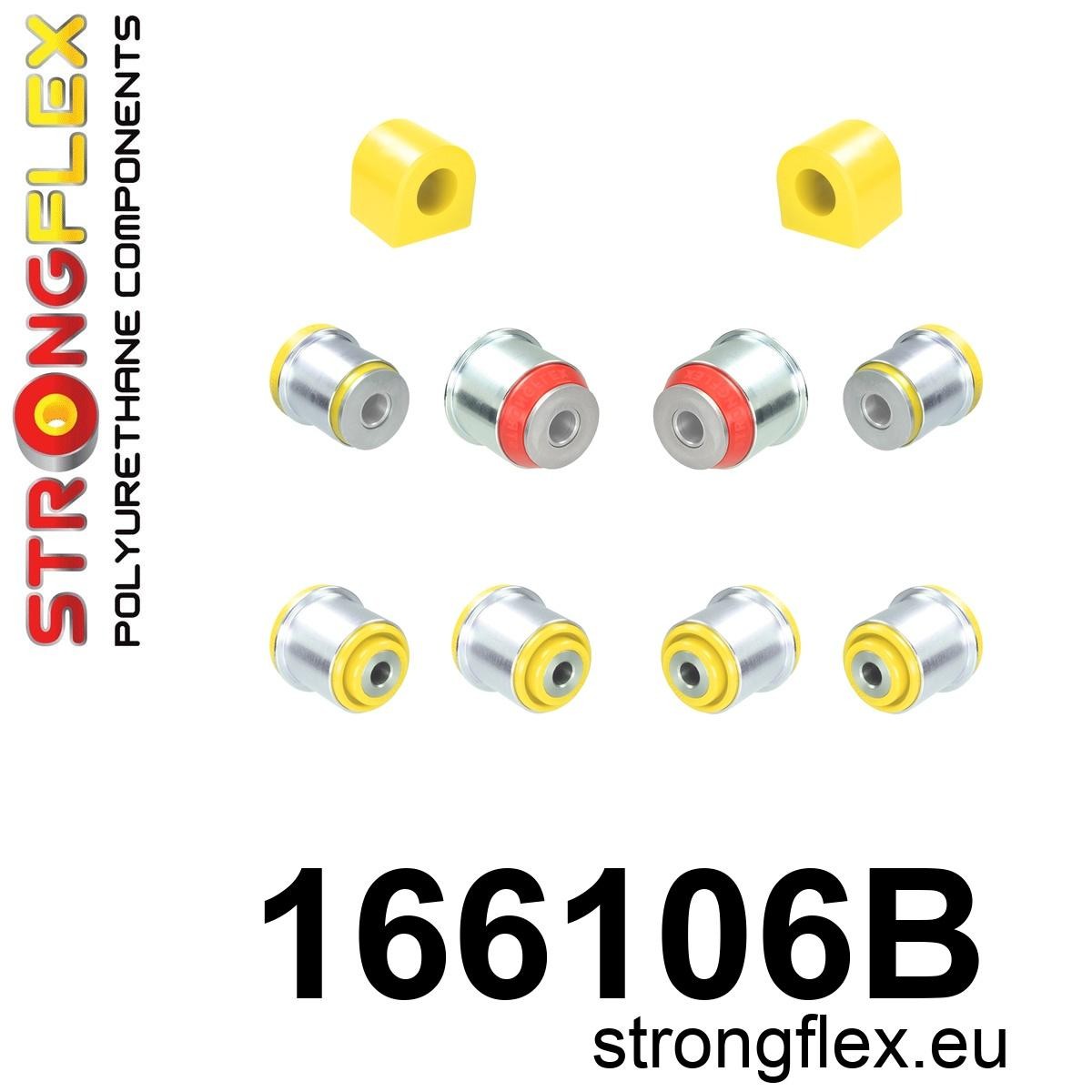 Kit de silentblocks de suspensión delantera Maserati Ghibli Quattroporte (166106B)