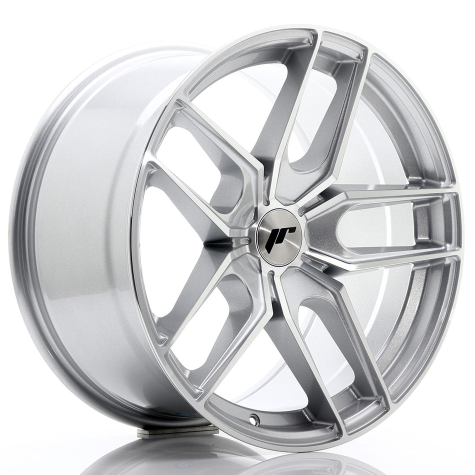 Japan Racing JR-25 Extreme Concave 18x9.5" (5 hole custom PCD) ET20-40, Silver