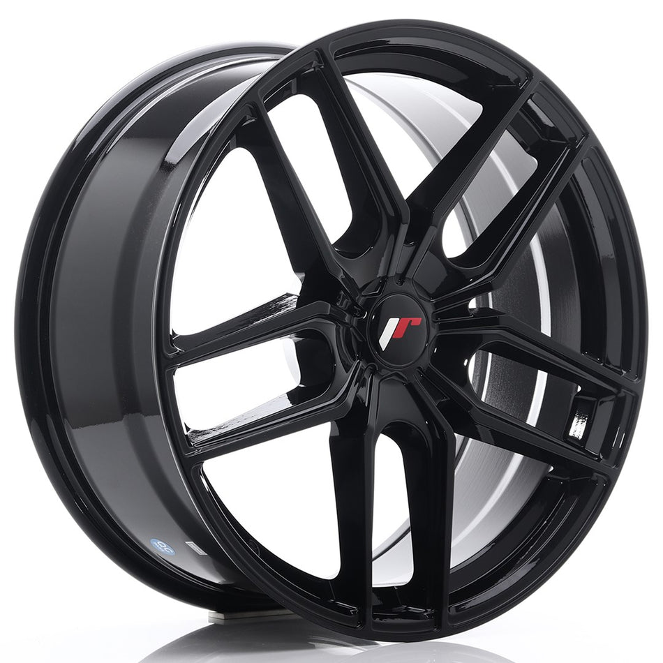 Japan Racing JR-25 20x8.5" (5 hole custom PCD) ET20-40, Gloss Black