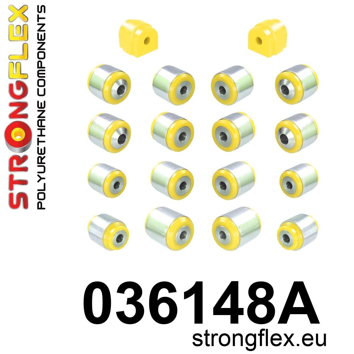 Kit de silentblock de suspensión trasera SPORT BMW Serie 5 G30 G31 F90 G32 (036148A)