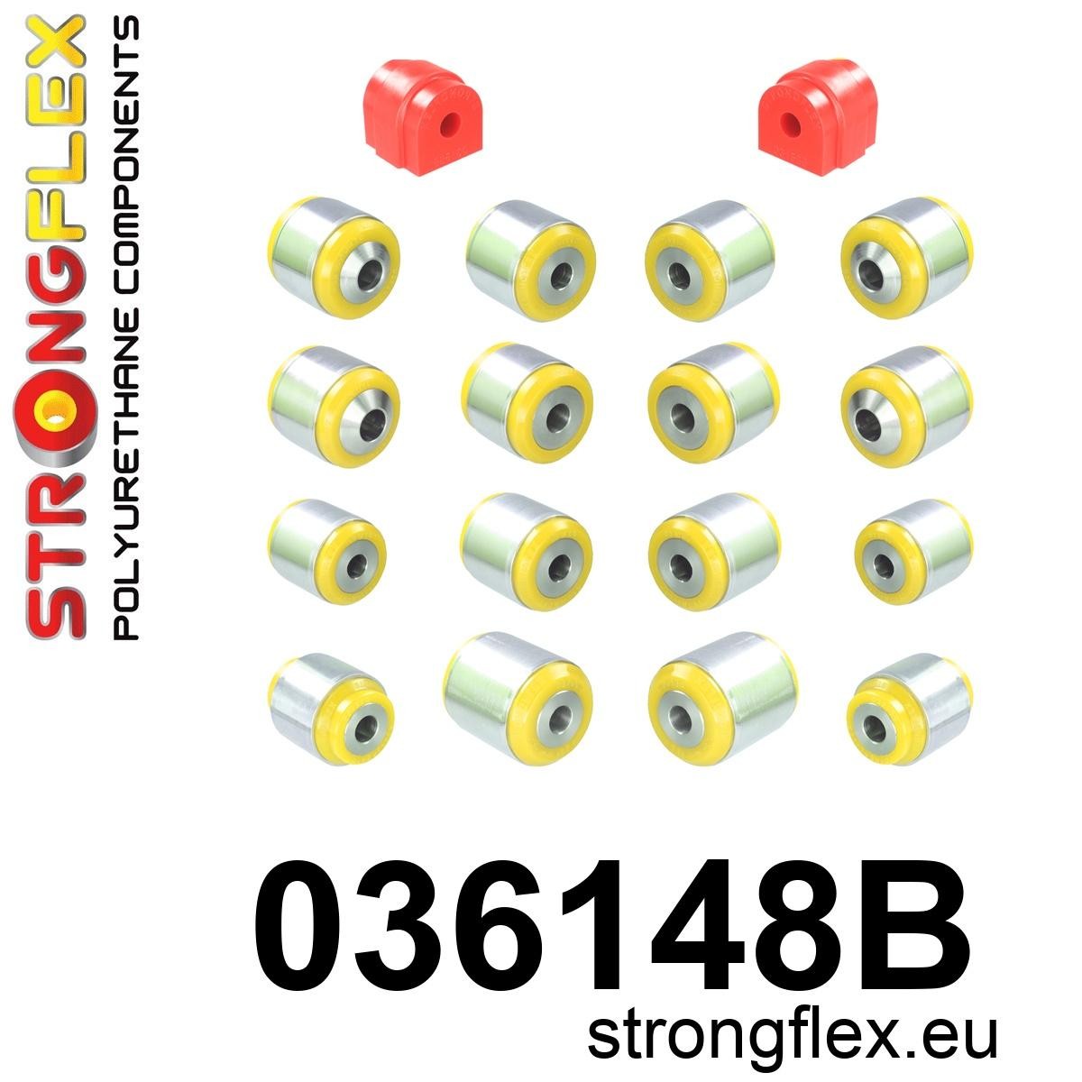 Kit de silentblock de suspensión trasera BMW Serie 5 G30 G31 F90 G32 G11 (036148B)