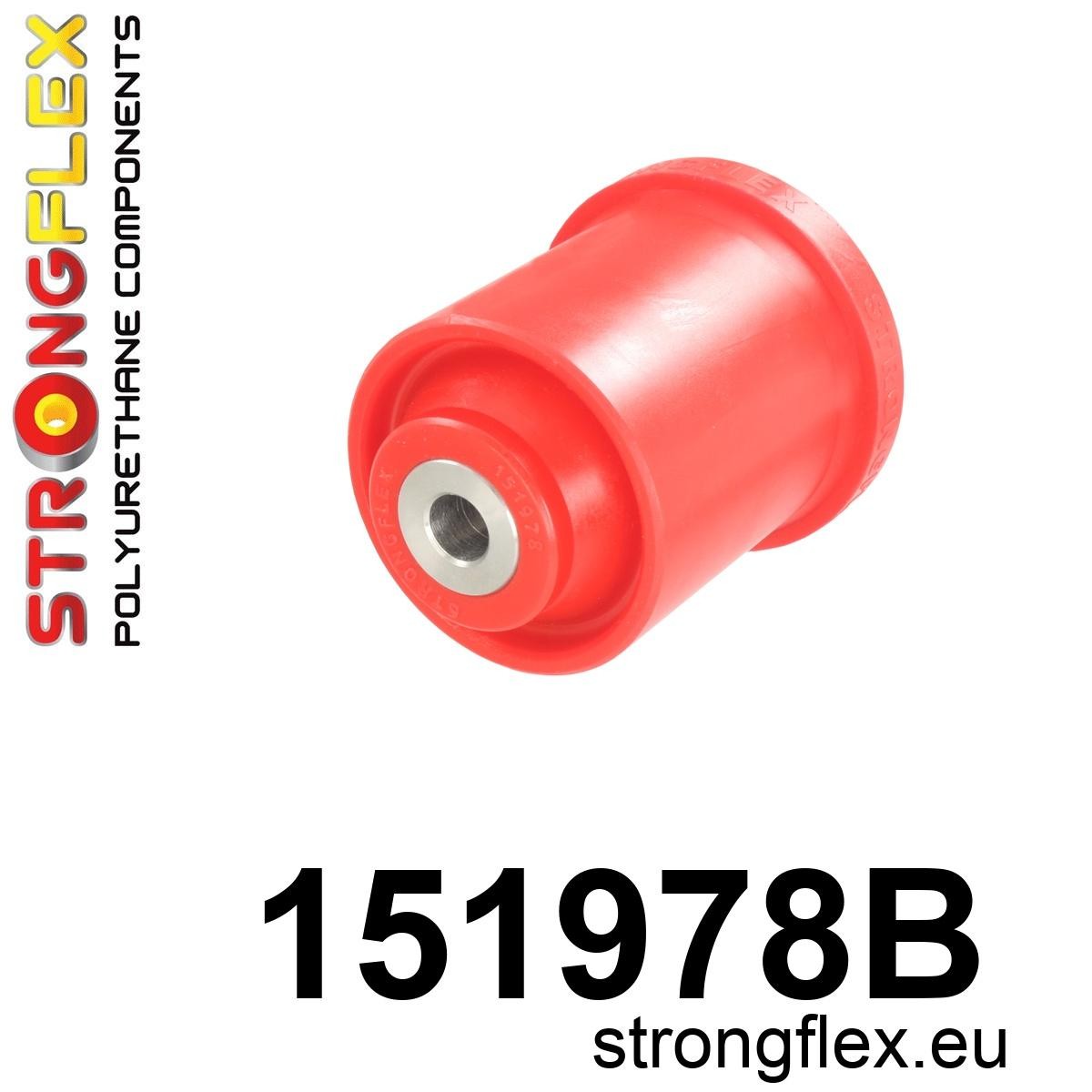 Silentblock de eje trasero Dacia Logan FWD Sandero Duster Arkana (151978B)