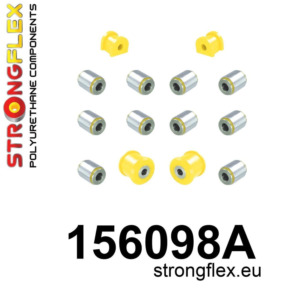 Silentblock de suspensión trasera kit AWD SPORT Dacia Duster 4x4 Arkana (156098A)