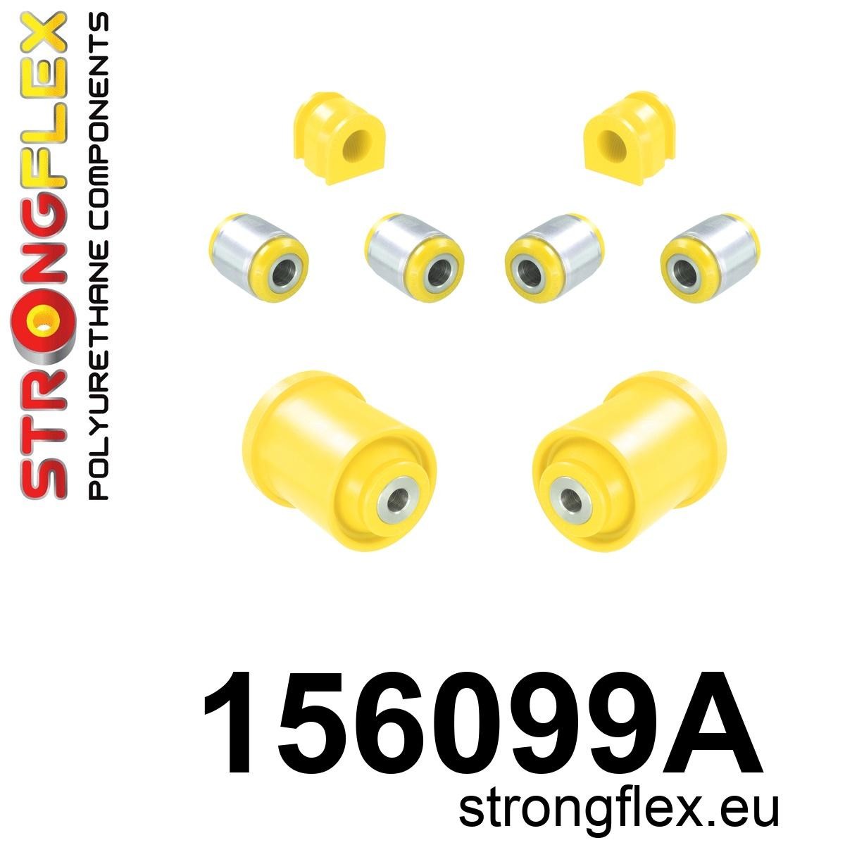 Kit completo de silentblocks de suspensión FWD SPORT Dacia Duster FWD (156099A)