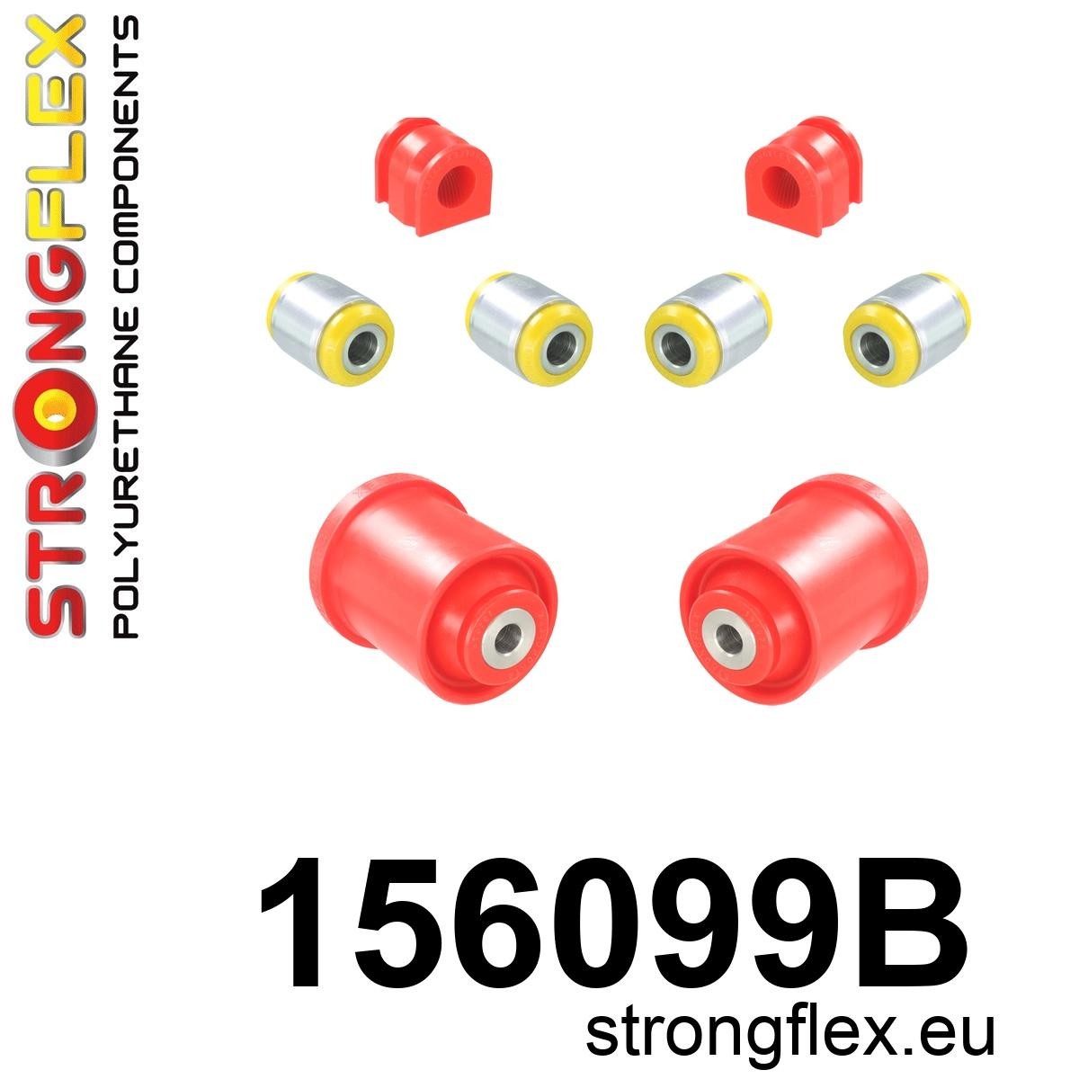 Kit completo de silentblocks de suspensión FWD Dacia Duster FWD (156099B)