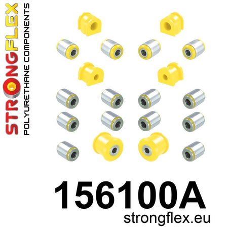 Kit completo de suspensión de poliuretano AWD SPORT Dacia Duster 4x4 (156100A)