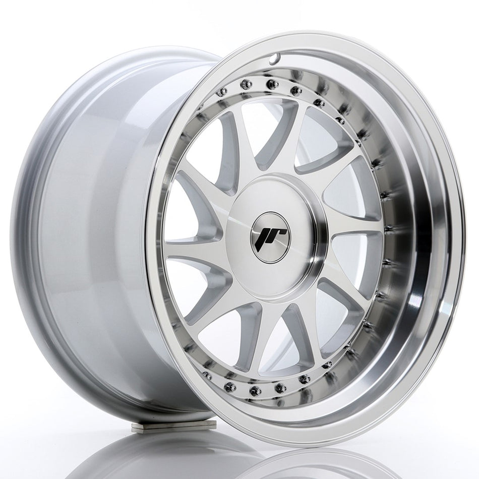 Japan Racing JR-26 17x10" (4 & 5 hole custom PCD) ET0-25, Silver
