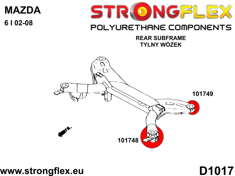 Kit completo de suspensión SPORT Mazda 6 GG8 GG1 GY1 AWD FWD Atenza (106189A)