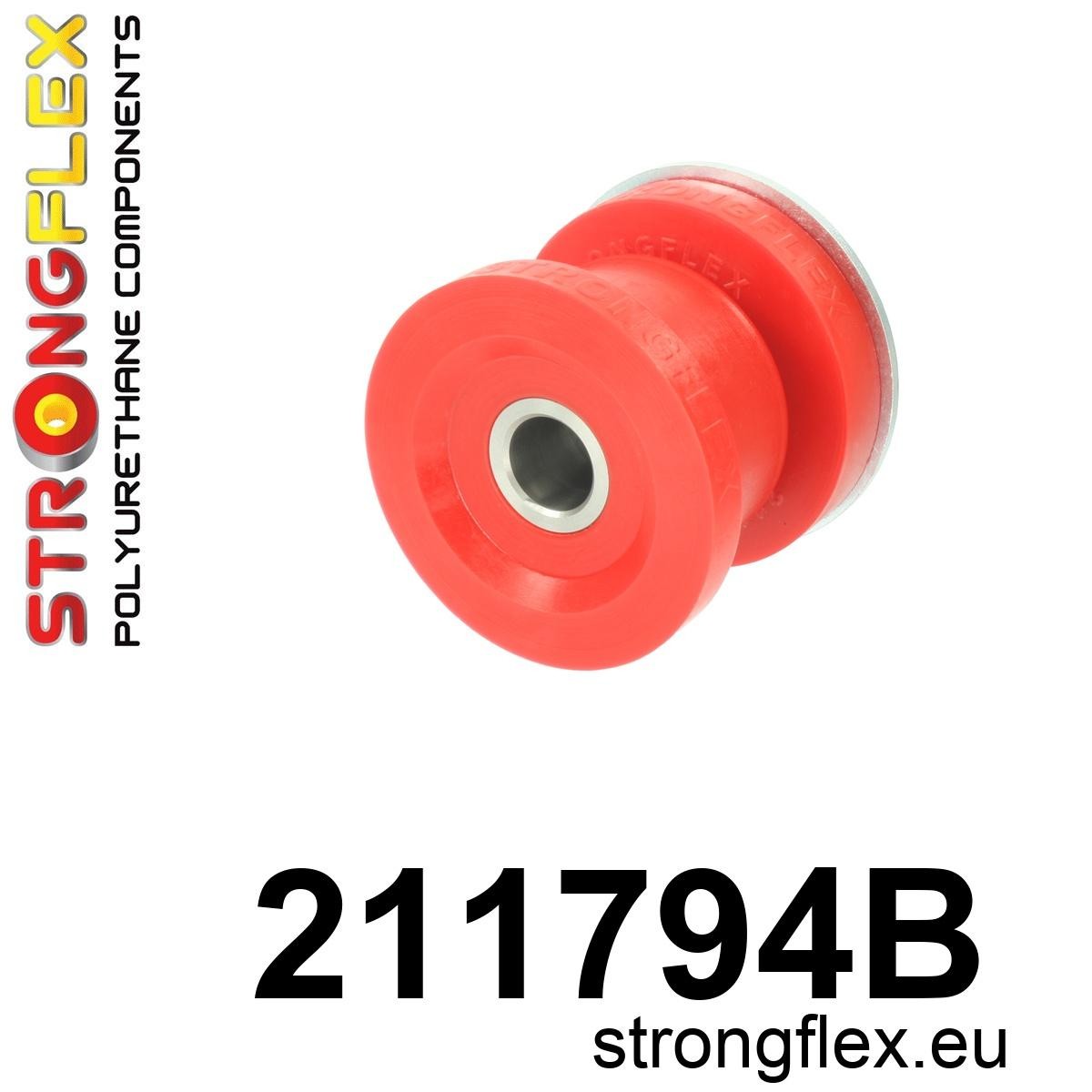 Silentblock delantero del soporte del diferencial trasero Toyota Soarer Z30 (211794B)
