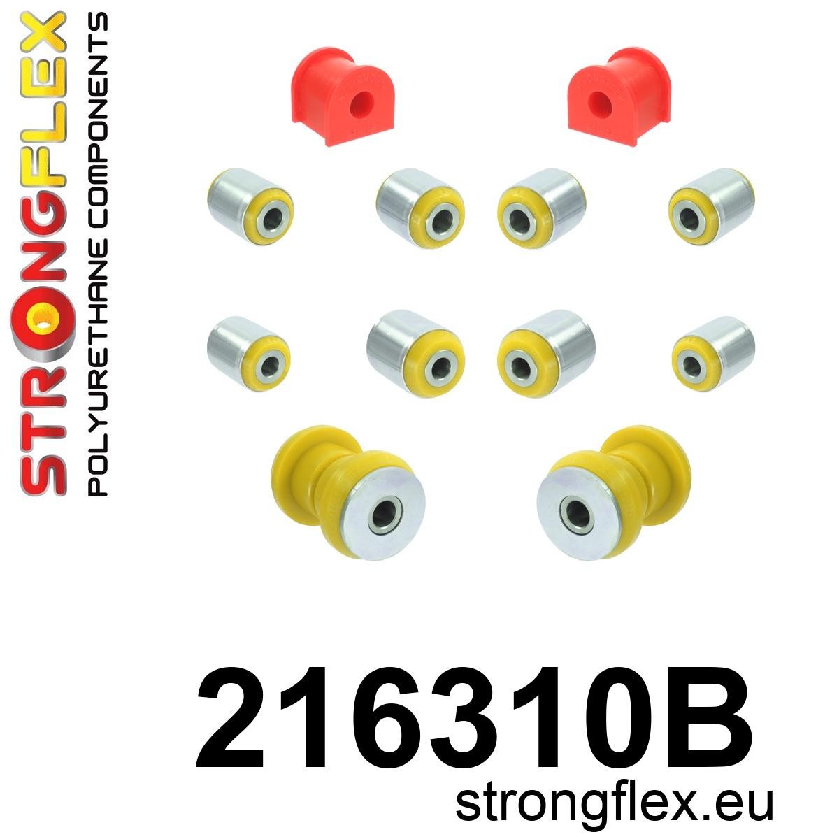 Kit de silentblock de suspensión trasera Lexus LS XF30 (216310B)