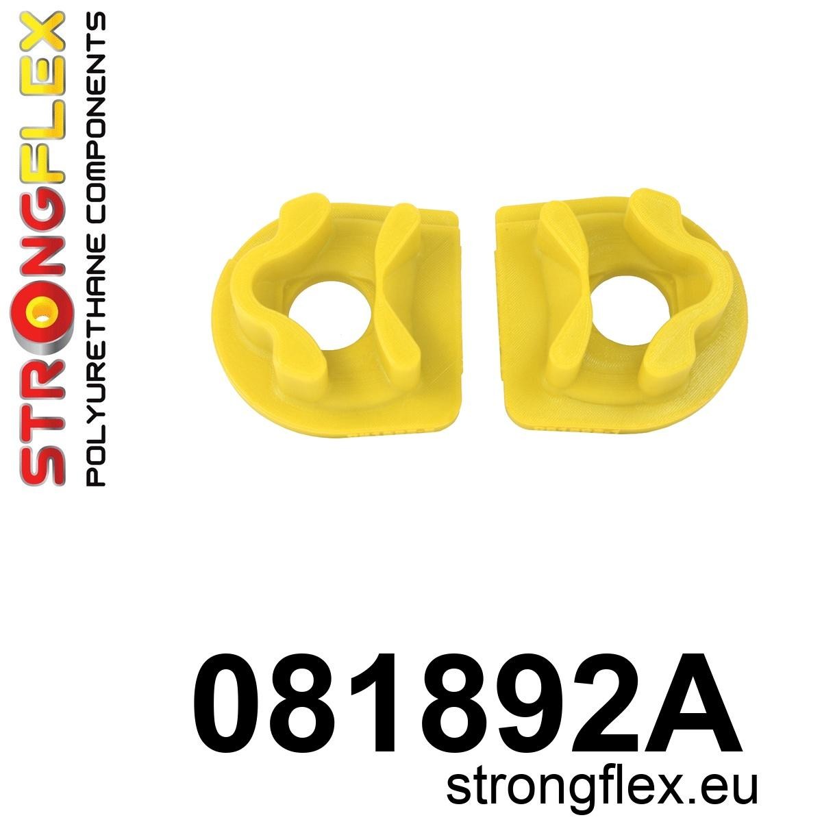 Insertos del soporte trasero del motor SPORT Honda Prelude (081892A)