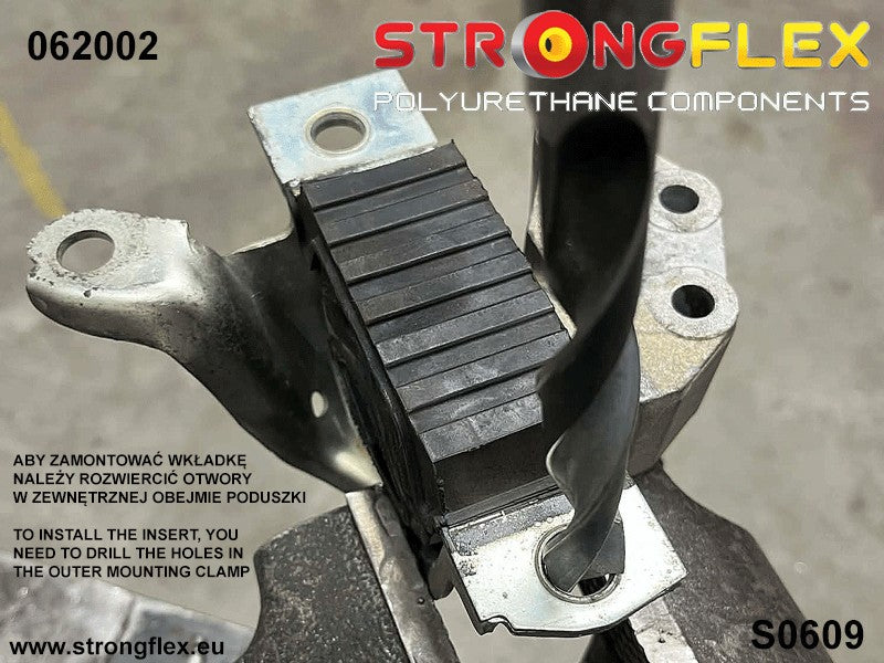 Inserto superior del soporte del motor Fiat Panda 4x4 FWD KA 500 (062002B)