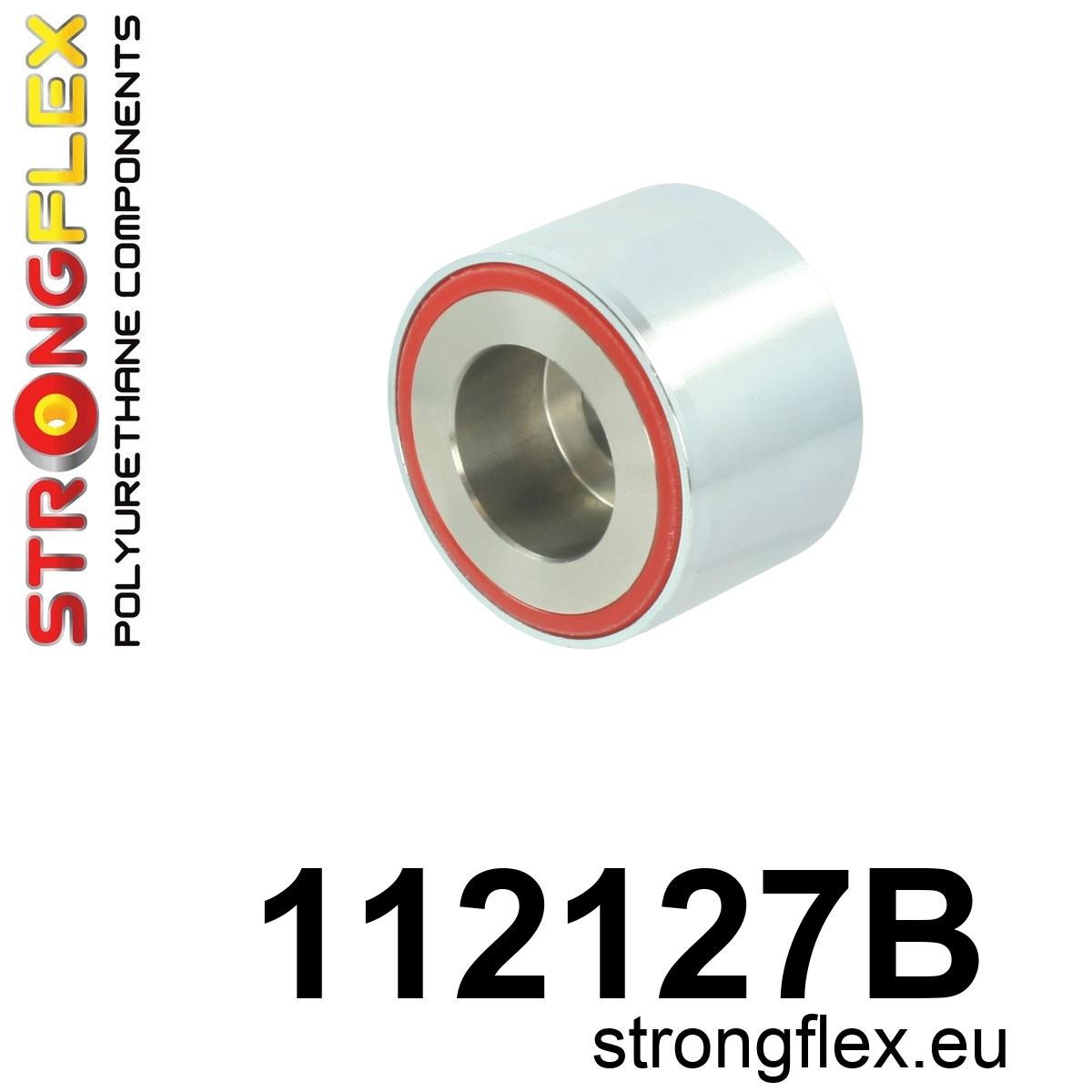 Silentblock trasero del soporte del diferencial trasero Mercedes Clase E (112127B)