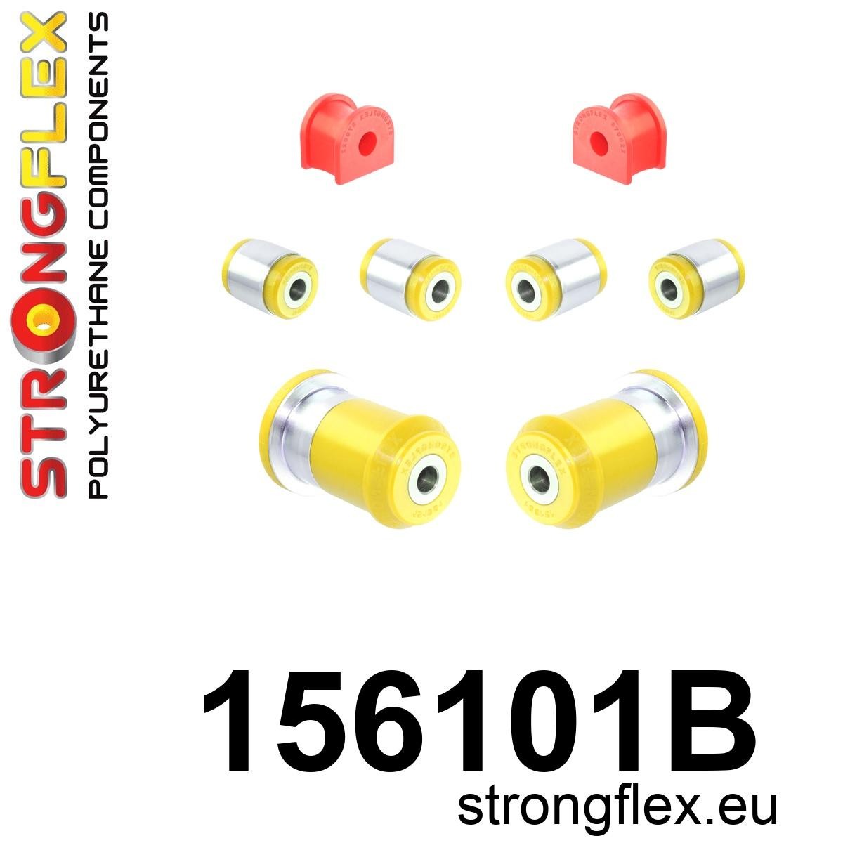 Kit completo de silentblocks de suspensión Renault Twingo (156101B)