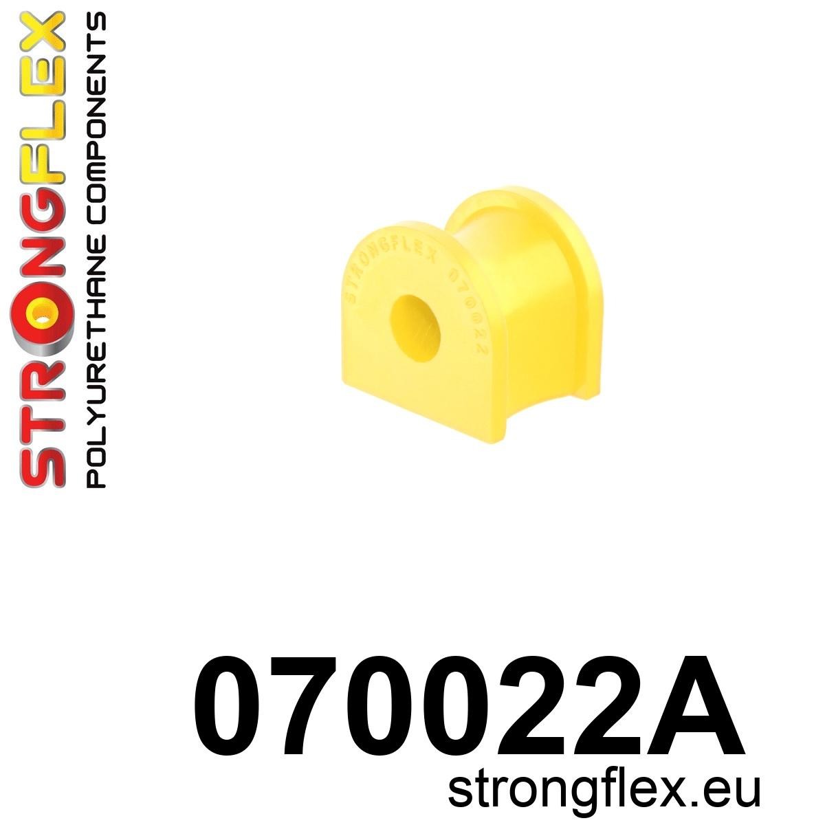Silentblock de estabilizadora delantera SPORT Ford KA MK4 MK5 MK6 MK7 MK1 (070022A)