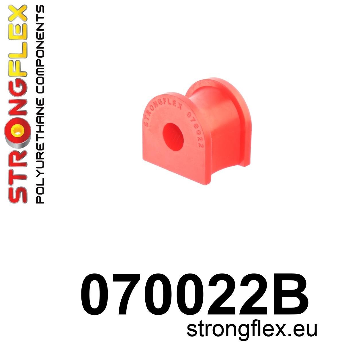 Silentblock de estabilizadora delantera Ford KA MK4 MK5 MK6 MK7 MK1 MK3 (070022B)