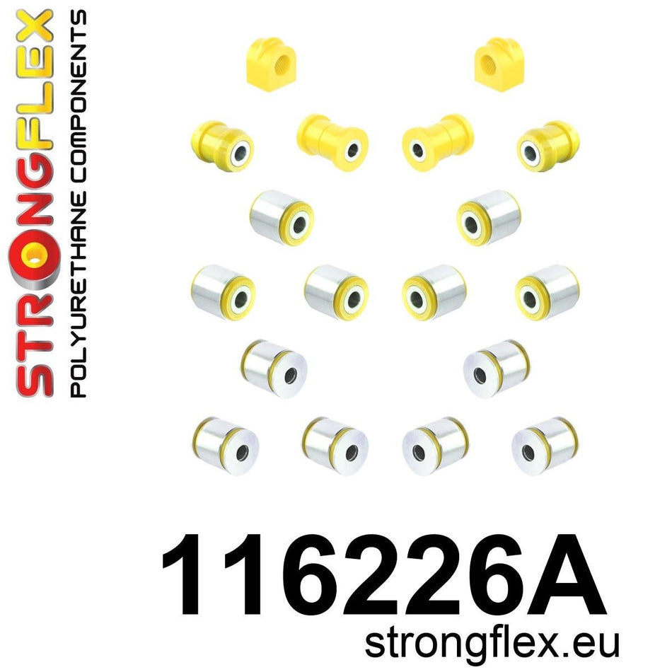 Kit de silentblock de suspensión trasera SPORT Mercedes Clase C W202 W210 (116226A)