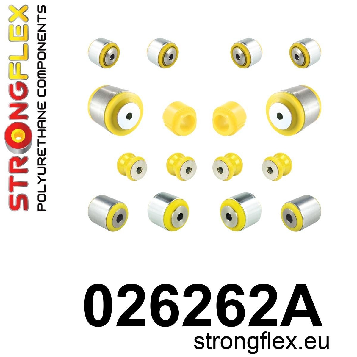 Kit de silentblocks de suspensión delantera SPORT Audi A8 D4 Quattro FWD S8 (026262A)