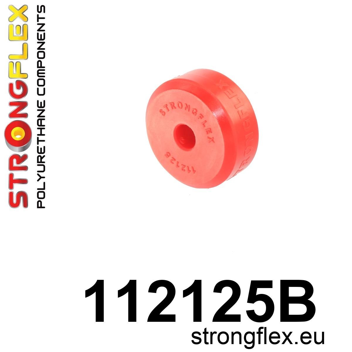 Silentblock del amortiguador trasero Mercedes W123 (112125B)