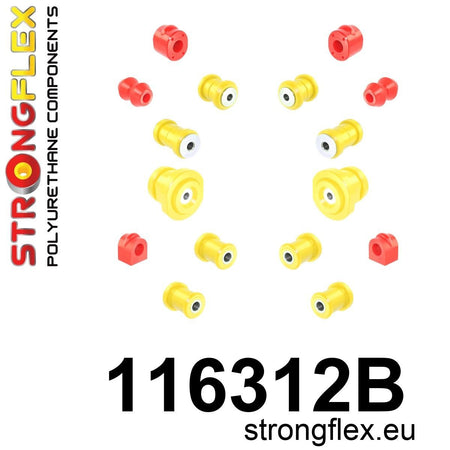 Kit completo de silentblocks de suspensión Mercedes W123 (116312B)