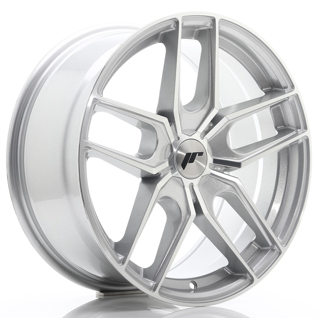 Llanta Japan Racing JR-25 18x8,5" 5 tornillos a medida ET20-40 plata